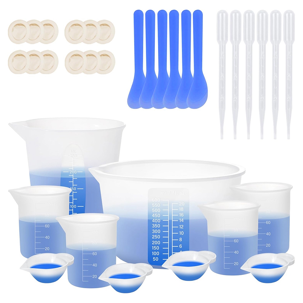 Mixing Cup Silicone - Cangkir Ukur Silikon Untuk Resin, Perlengkapan