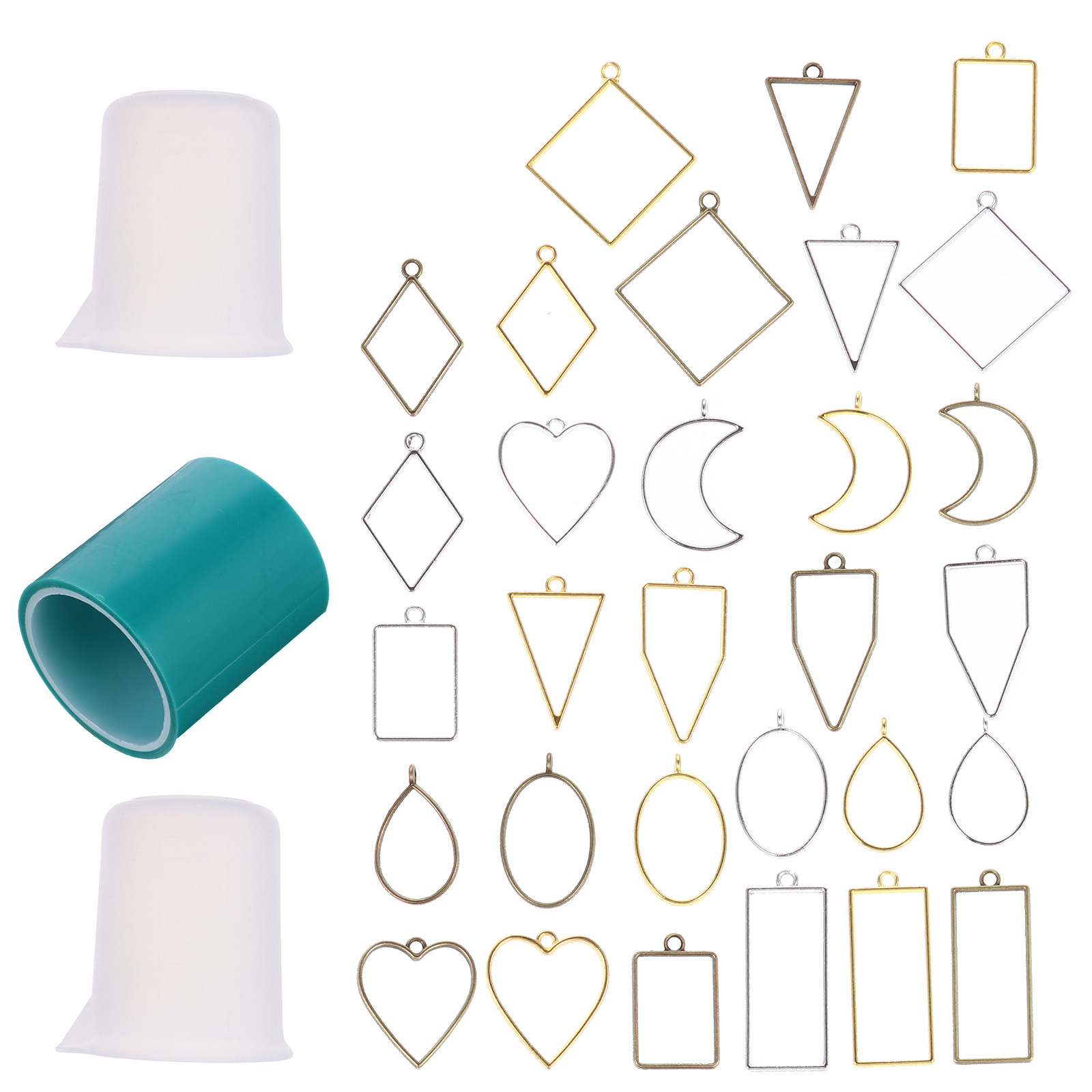 Resin Craft Kit - Paket Kerajinan Tangan untuk Membuat Gantungan