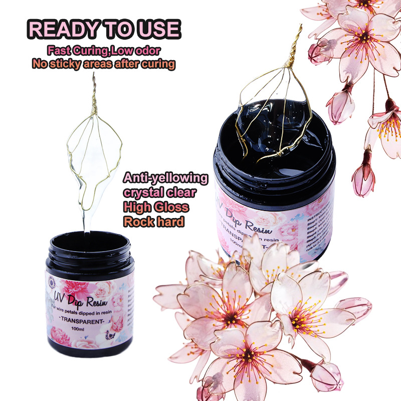 Epoxy Uv Resin Kit - UV DIP lem Resin UV membuat