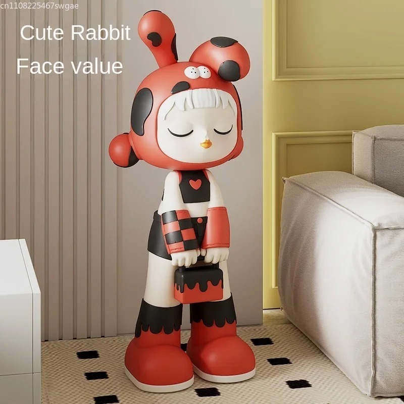 Patung Gadis Kartun Artistik,  - Resin Crafts ulasan dan harga