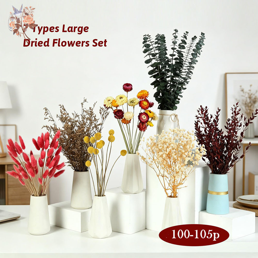Set Bunga Kering dalam Jumlah  - Dried Flower Bulk ulasan dan harga