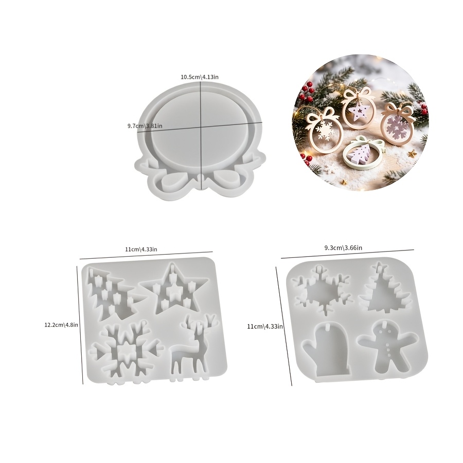 1/3 buah cetakan silikon resin - Resin Craft Ideas ulasan dan harga