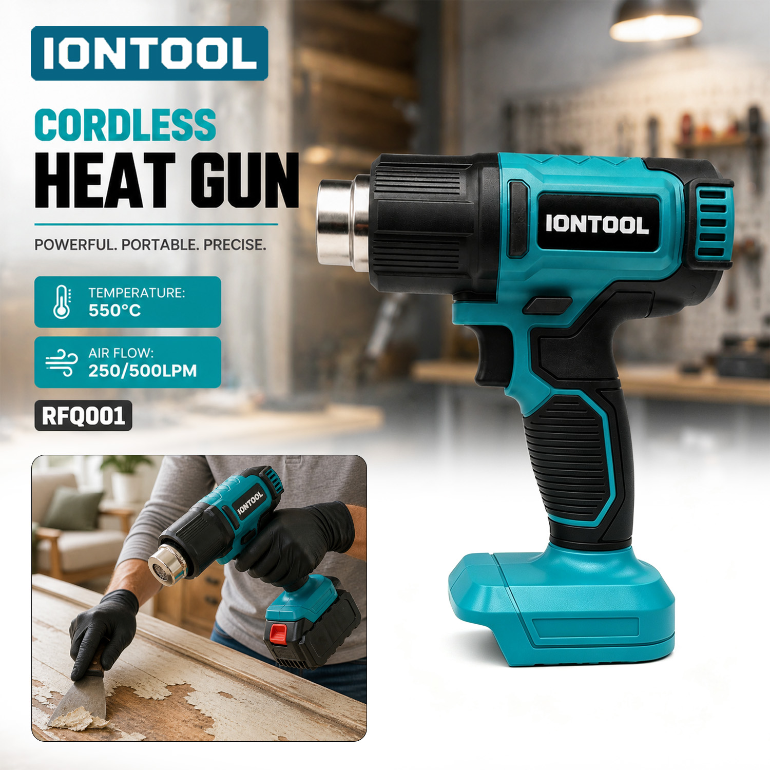 IONTOOL Pistol Udara Panas Tan - Heat Gun Small ulasan dan harga