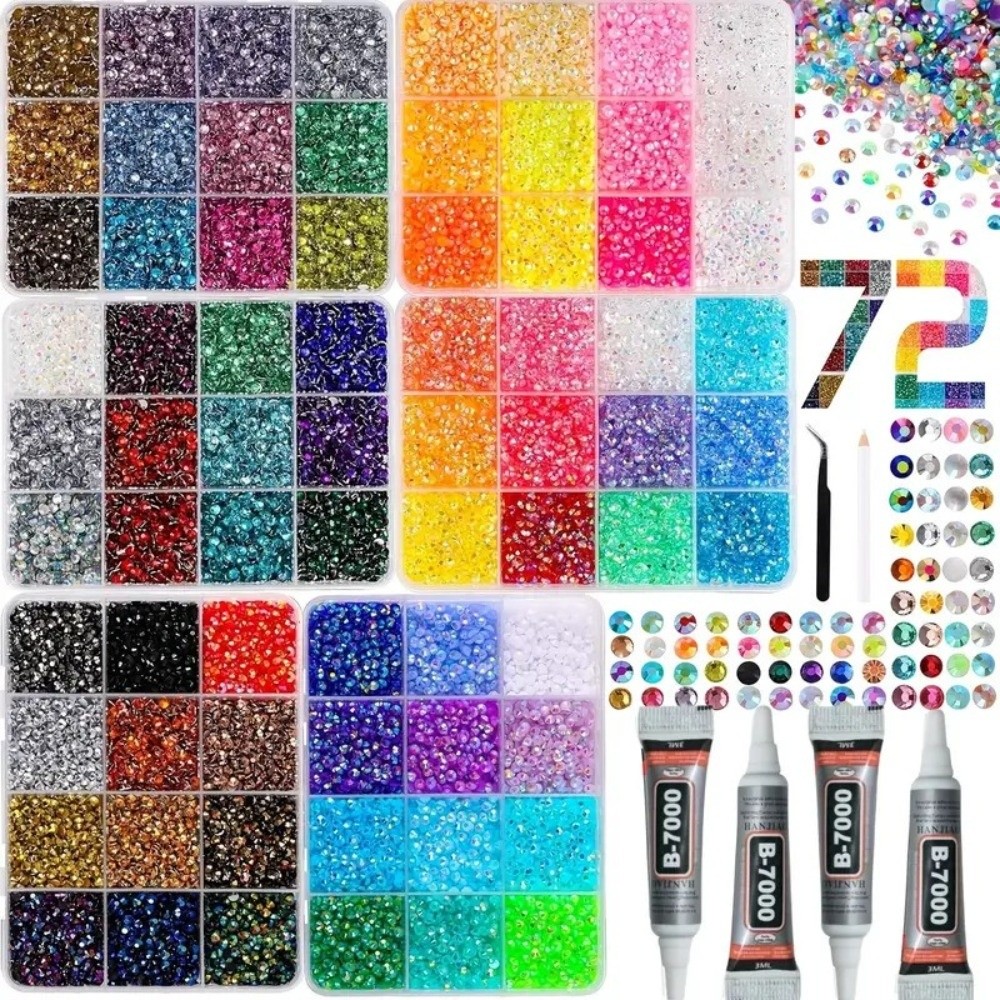 Kit Rhinestone Resin Multiwarn - Resin Jewelry Kit ulasan dan harga