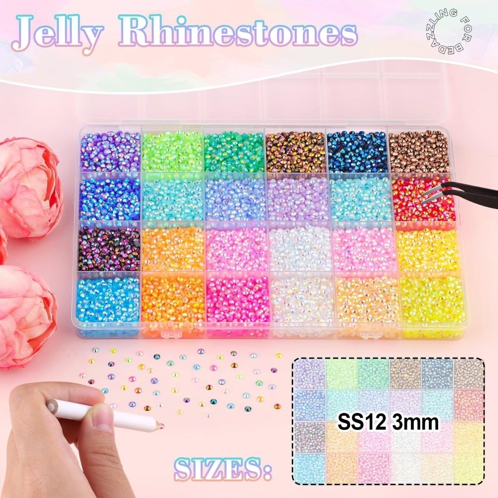 Kit Rhinestone Resin Multiwarn - Resin Jewelry Kit ulasan dan harga