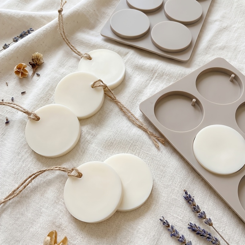 Cetakan Silikon Bulat 6 Rongga - Resin Craft Ideas ulasan dan harga