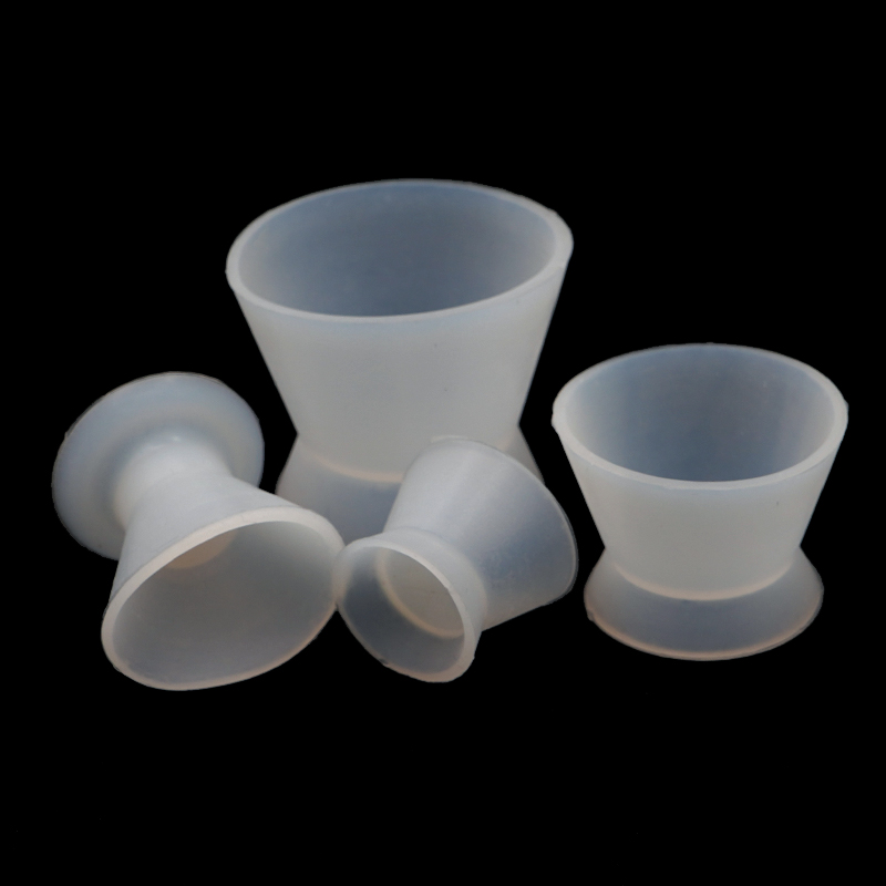 4 buah Bahan gigi cangkir penc - Mixing Cup Silicone ulasan dan harga