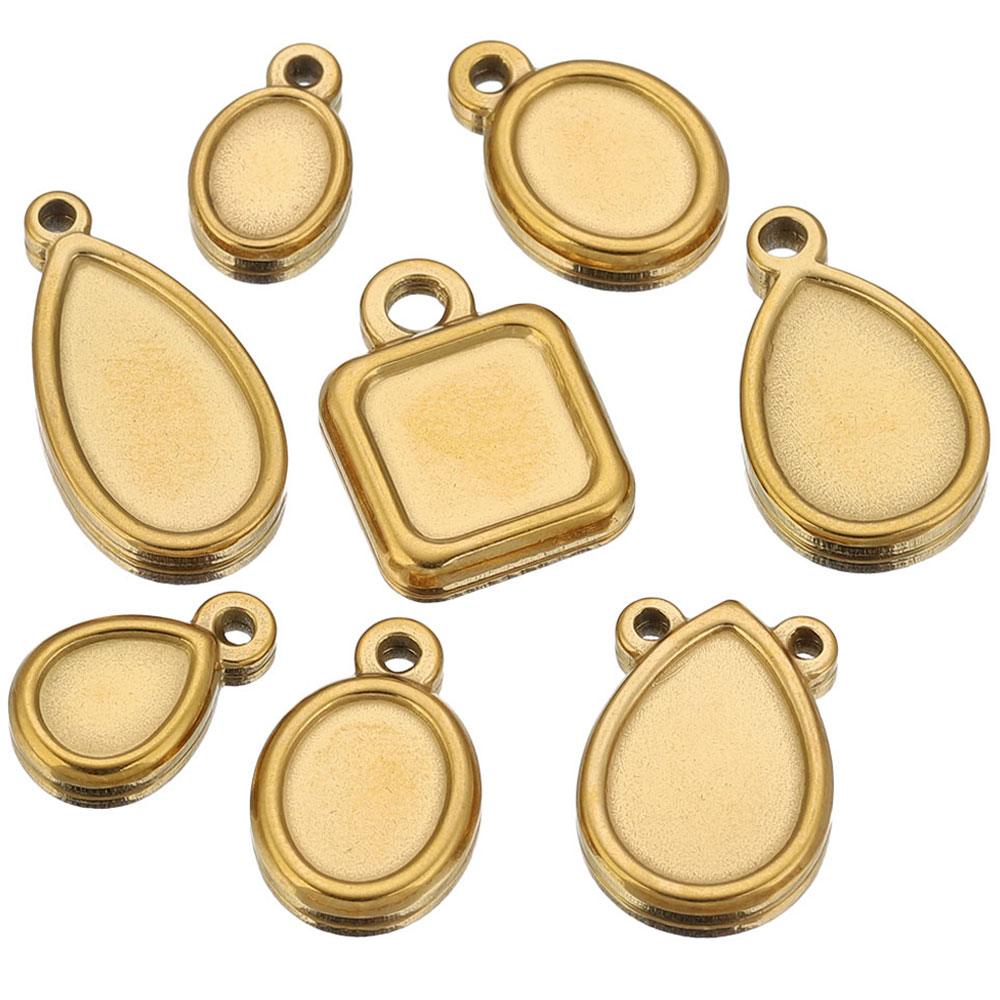 5 pcs Baki Liontin Persegi, Bu - Resin Craft Projects ulasan dan harga