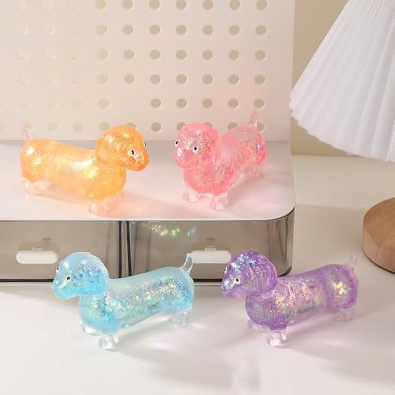 Boneka Dachshund Berkilauan, A - Resin Craft Material ulasan dan harga