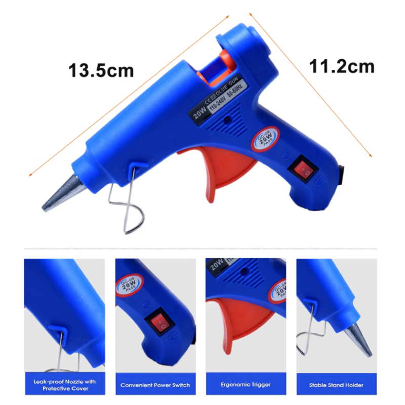 Pistol lem 20W dengan colokan  - Heat Gun Small ulasan dan harga