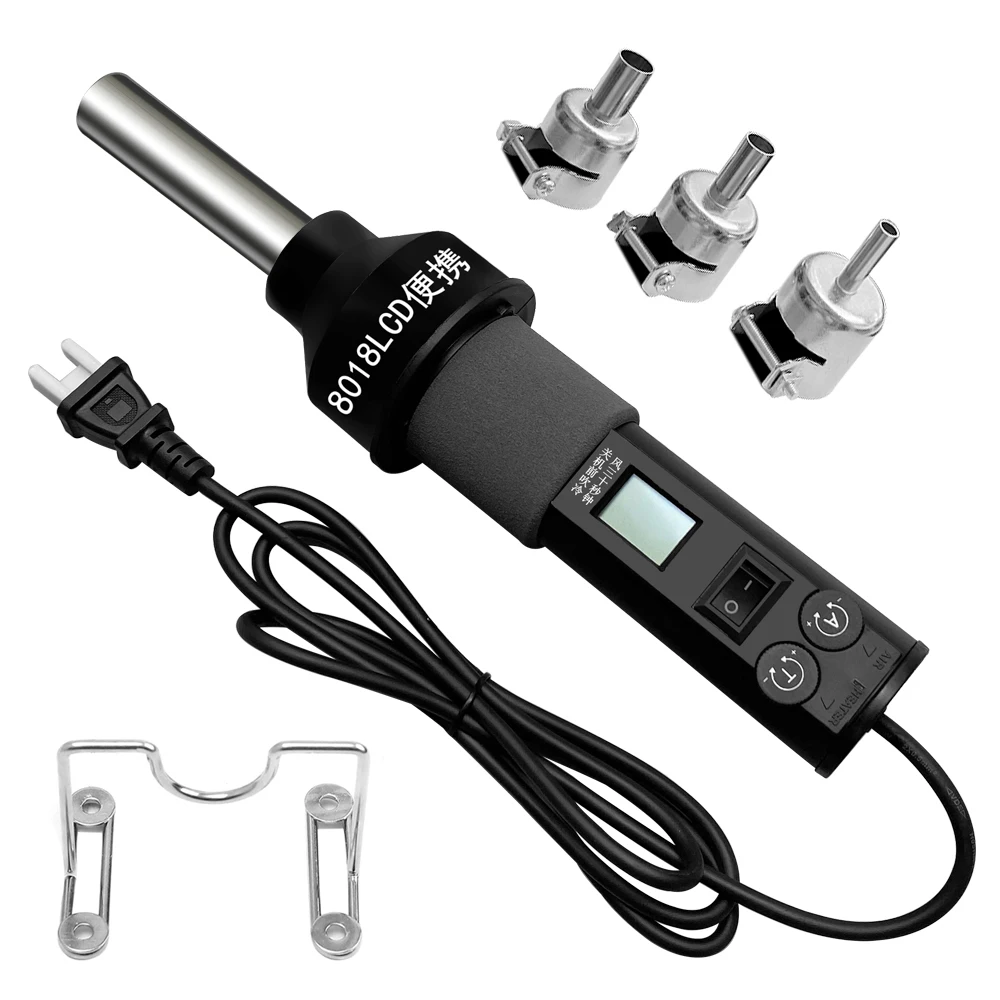 LCD Digital panas pistol udara - Heat Gun Small ulasan dan harga