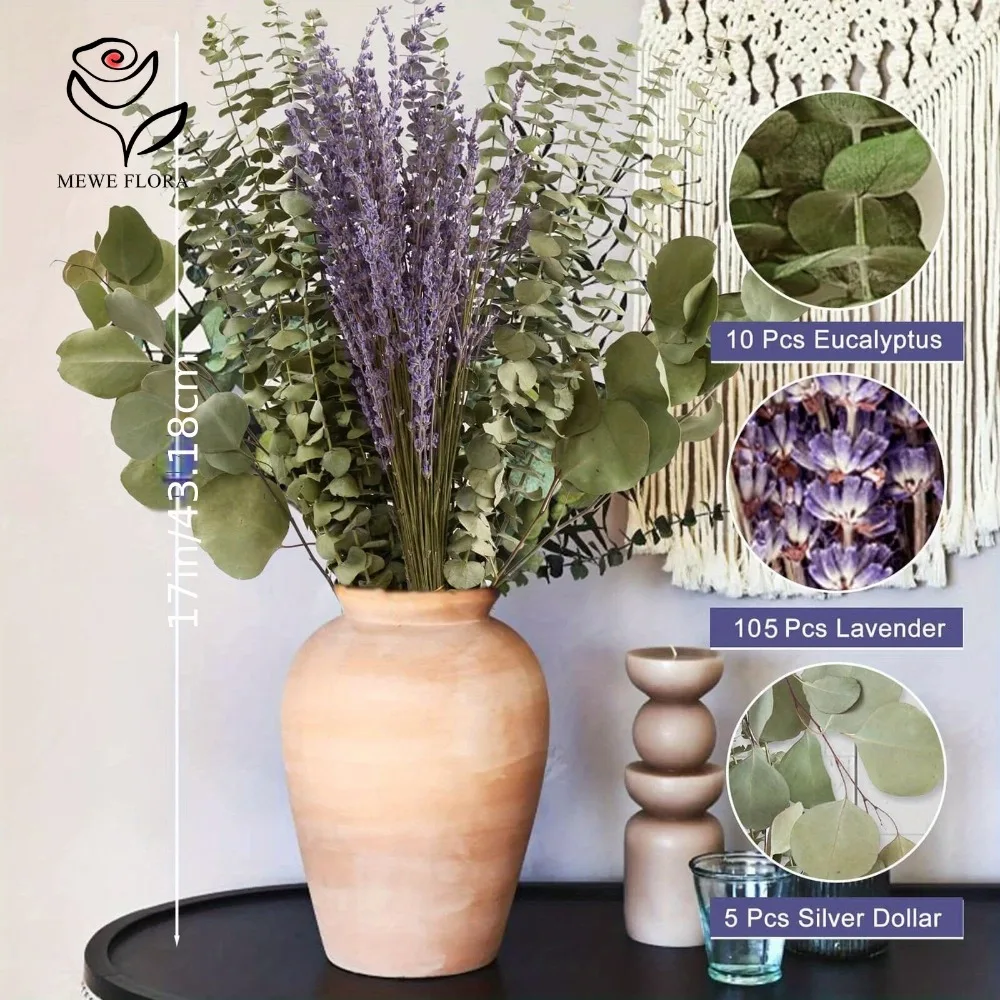 30 buah bunga kering daun euka - Dried Flower Bulk ulasan dan harga