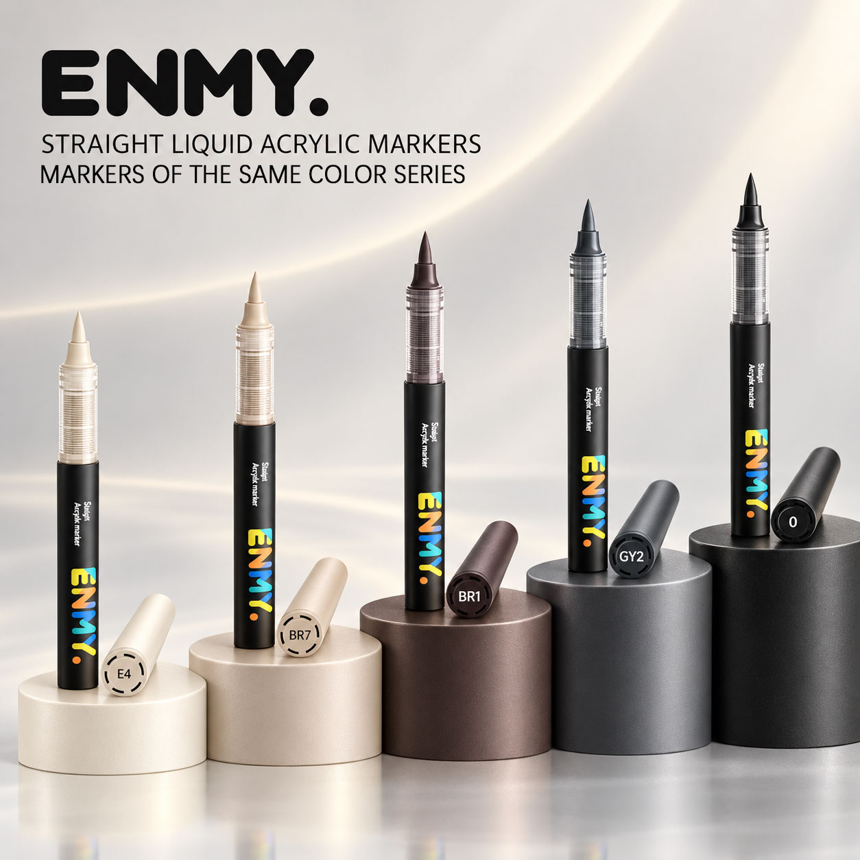 ENMY 8 buah Set Spidol Akrilik - Copic Marker Sketch ulasan dan harga