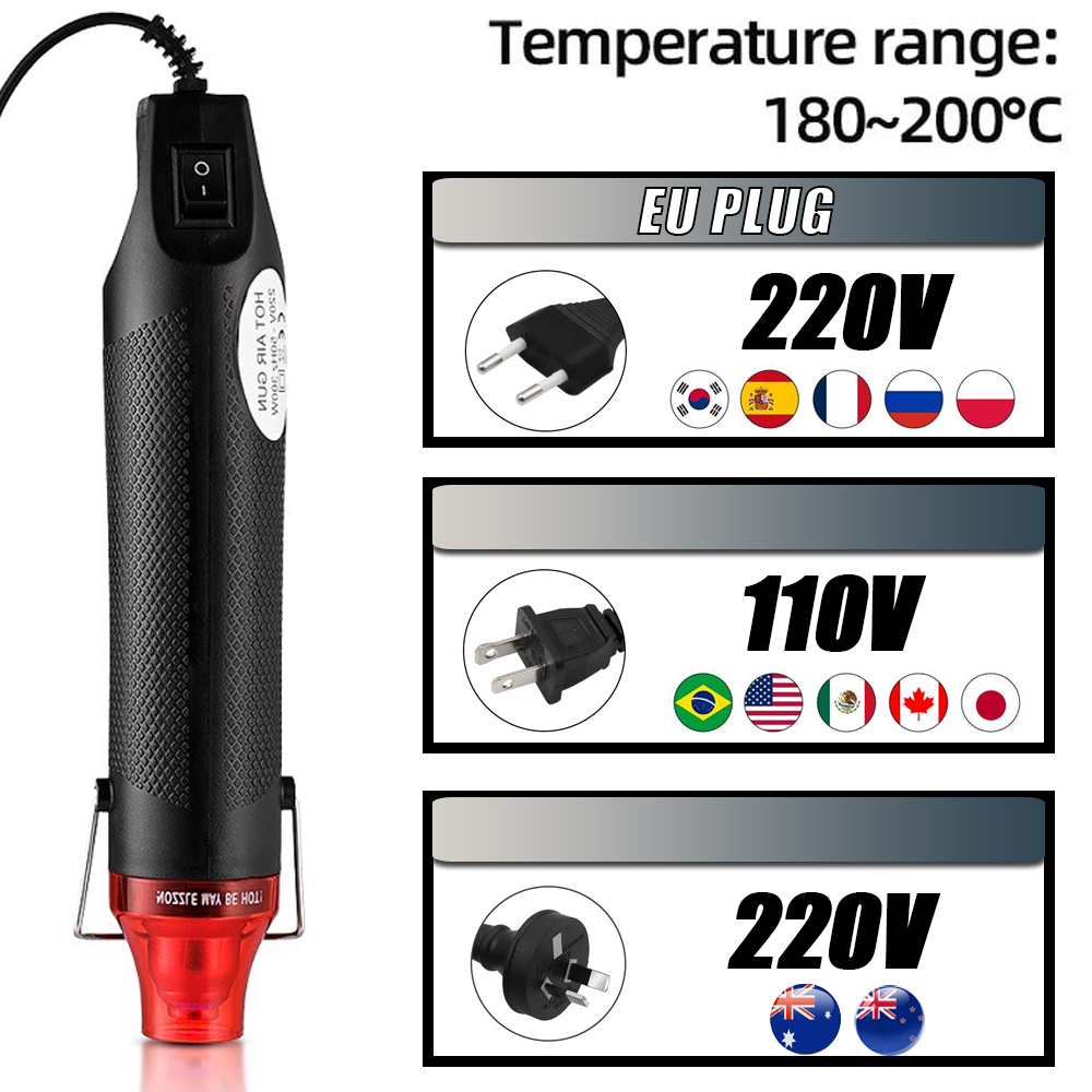 Pistol udara panas 300W, peman - Heat Gun Small ulasan dan harga